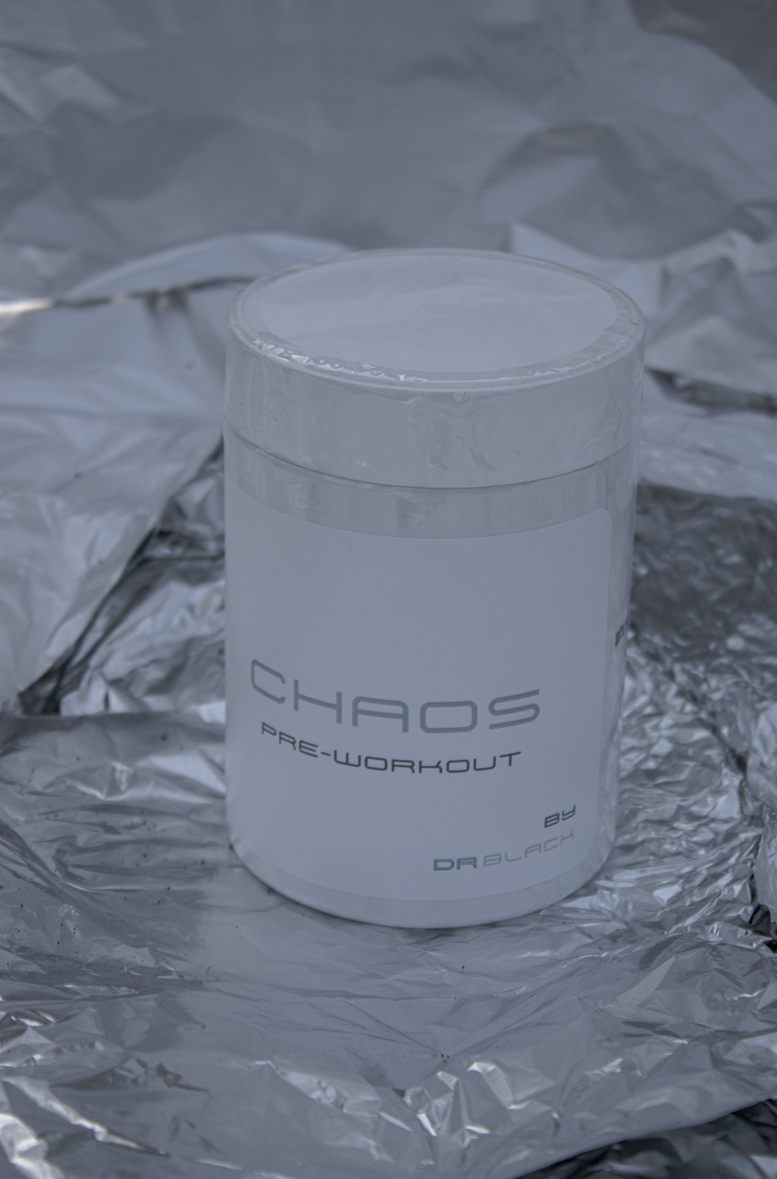 CHAOS pe folie argintie